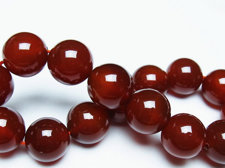 赤アゲートブレスレット 14mm [T57-7175] 2枚目