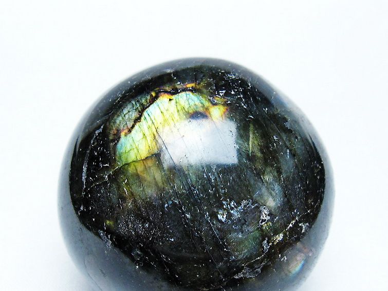 ラブラドライト丸玉 53mm [T571-4891] 2枚目