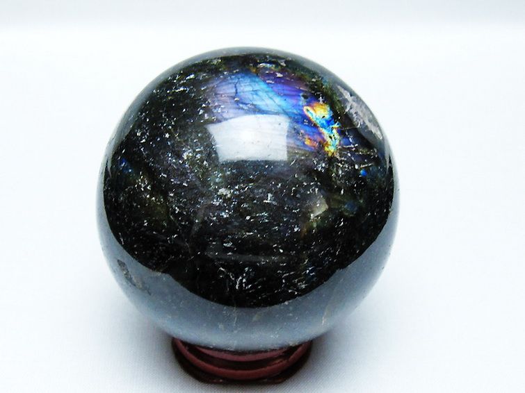 パワーストーン 天然石 ラブラドライト丸玉 67mm [T571-4901]
