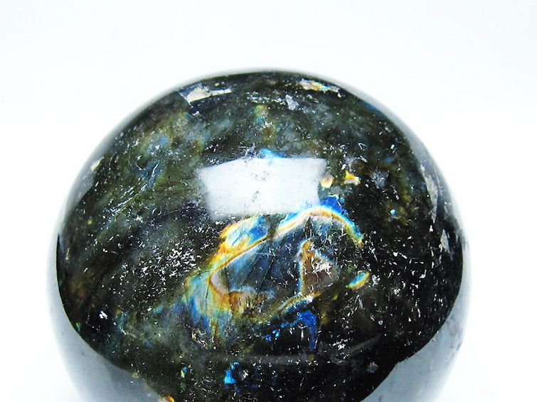 ラブラドライト丸玉 86mm [T571-5027] 2枚目