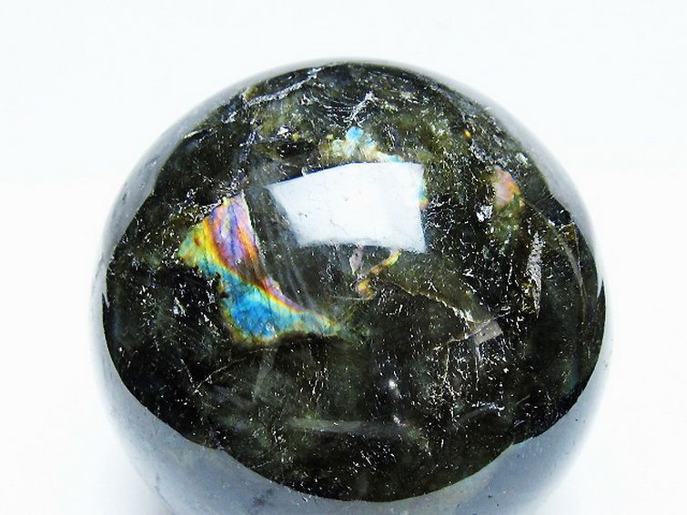 1.6Kgラブラドライト丸玉 105mm [T571-5085] 2枚目