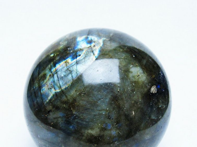 ラブラドライト丸玉 75mm [t571-5219] 2枚目