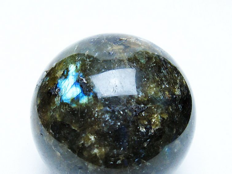 ラブラドライト丸玉 63mm [t571-5235] 2枚目