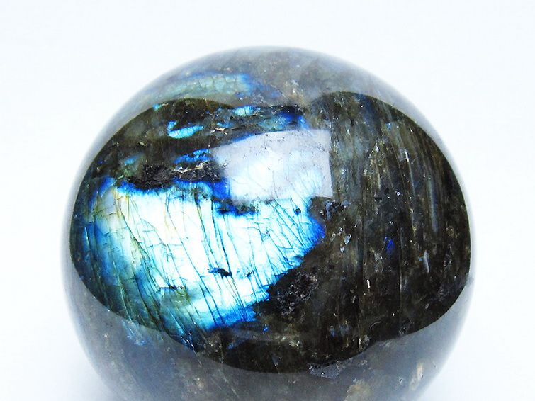 ラブラドライト丸玉 85mm [t571-5287] 2枚目