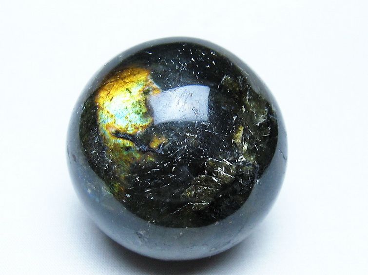 ラブラドライト丸玉 55mm [t571-5398] 1枚目