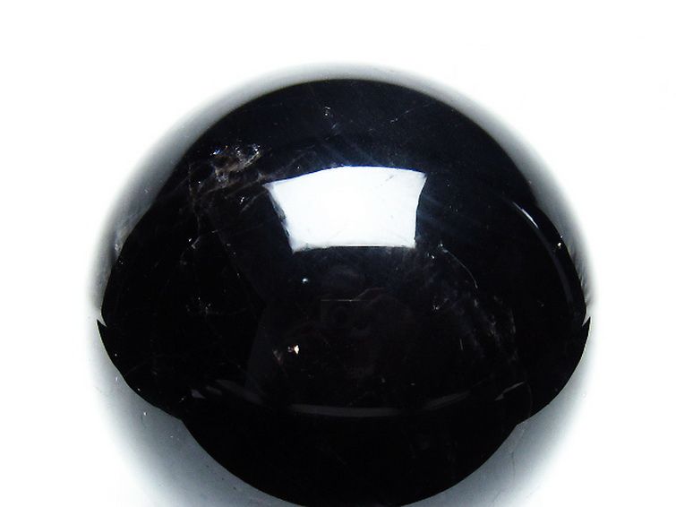 2.2Kgモリオン 純天然 黒水晶 丸玉 120mm [T572-10813] 2枚目
