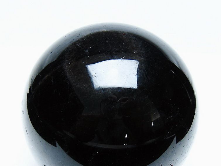 モリオン 純天然 黒水晶 丸玉 88mm [t572-11556] 2枚目