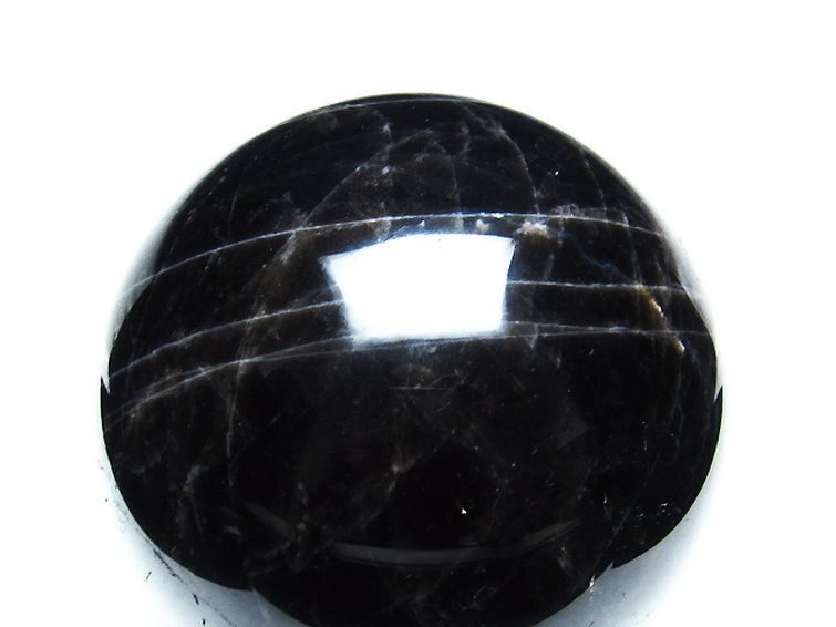 2.5Kgモリオン 純天然 黒水晶 丸玉 125mm [T572-9825] 2枚目
