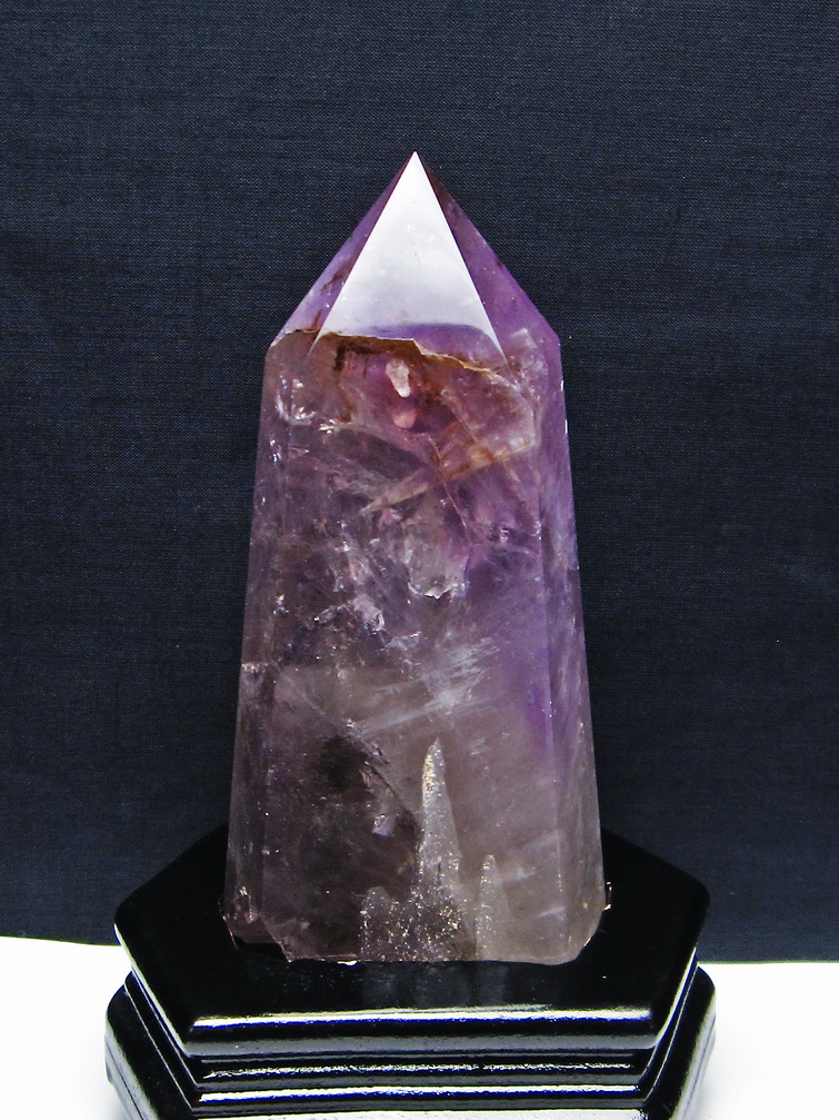 アメジストファントム六角柱[T573-5289] 1枚目