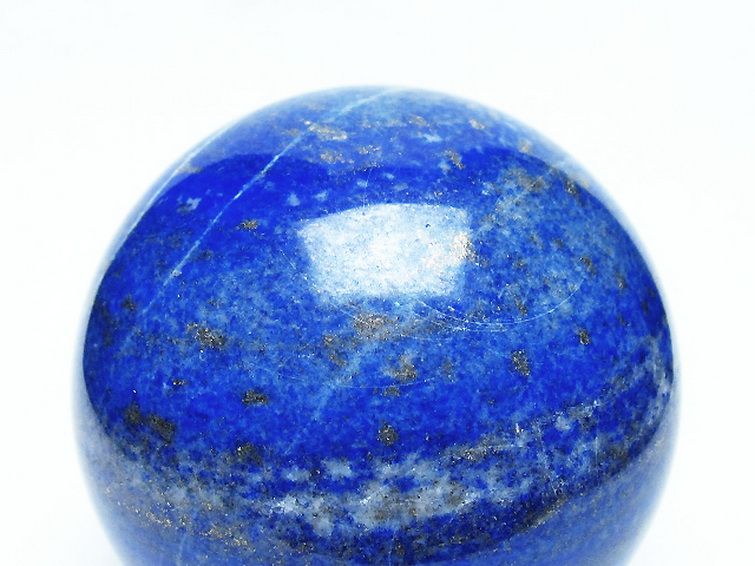 ラピスラズリ丸玉 78mm [t574-4326] 2枚目