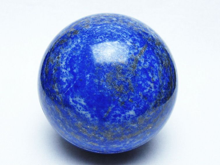 ラピスラズリ丸玉 81mm [t574-4328] 1枚目