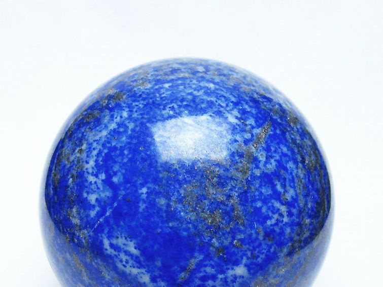 ラピスラズリ丸玉 81mm [t574-4328] 2枚目