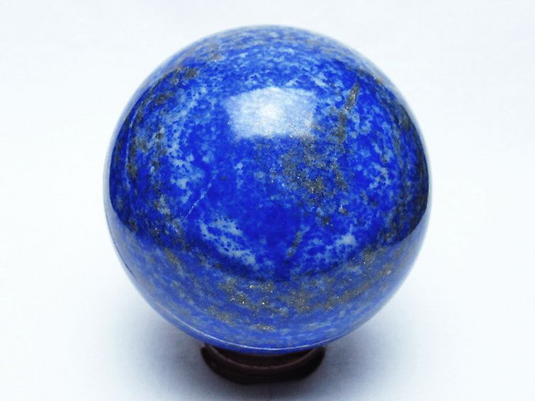 ラピスラズリ丸玉 81mm [t574-4328] 3枚目