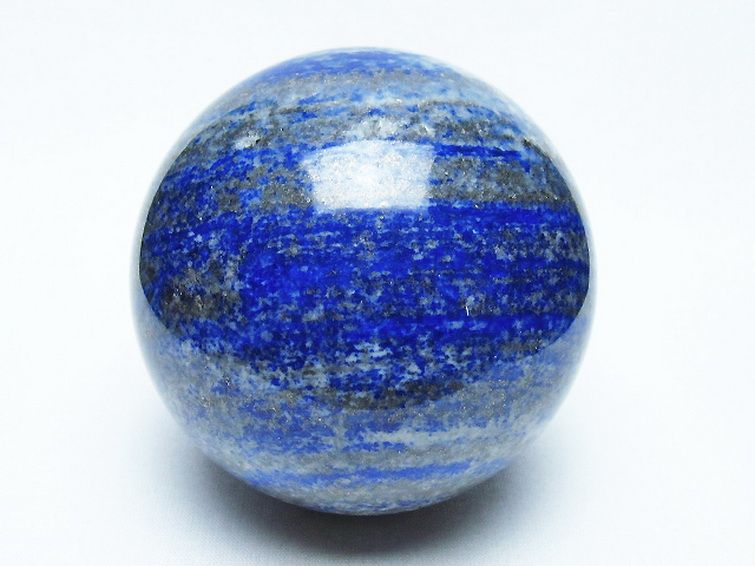 ラピスラズリ丸玉 82mm [t574-4329] 1枚目