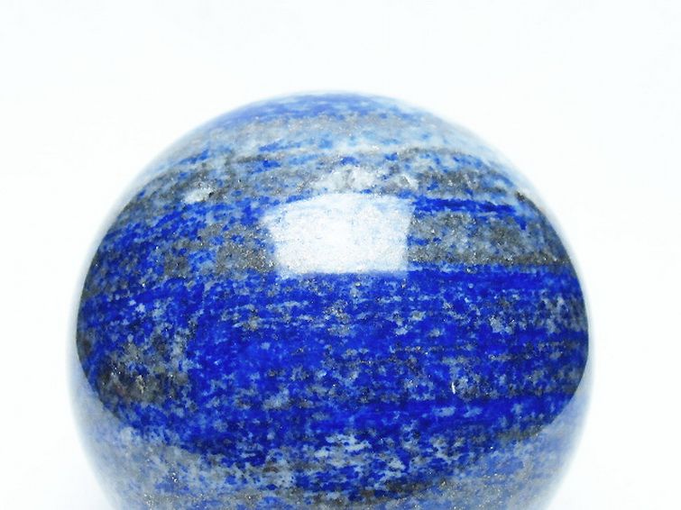 ラピスラズリ丸玉 82mm [t574-4329] 2枚目