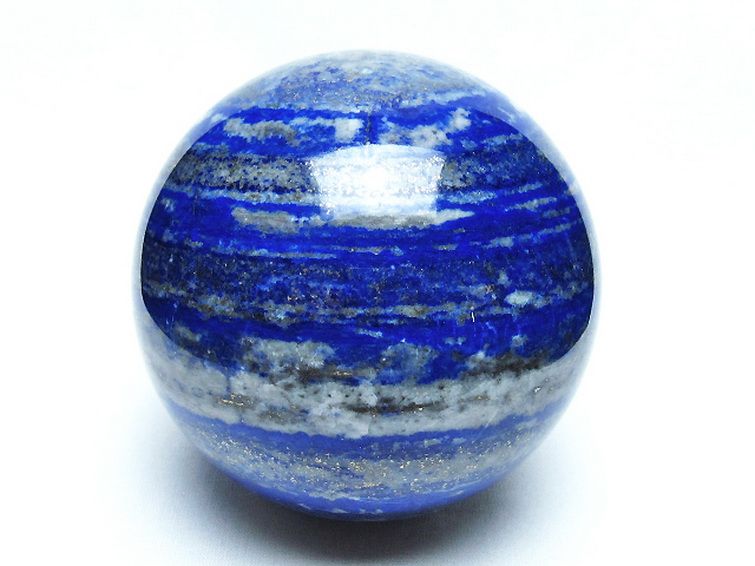 1.3Kgラピスラズリ丸玉 92mm [t574-4333] 1枚目