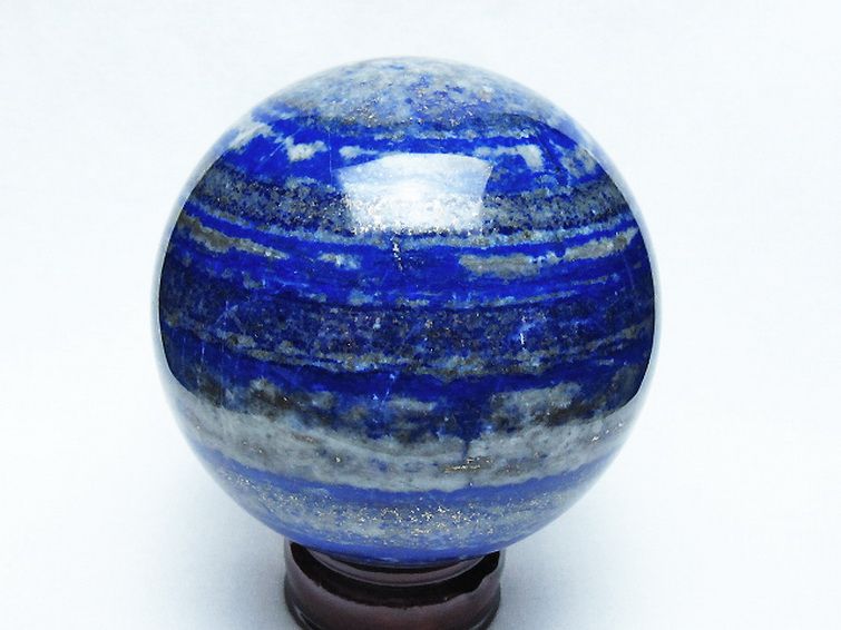 1.3Kgラピスラズリ丸玉 92mm [t574-4333] 3枚目