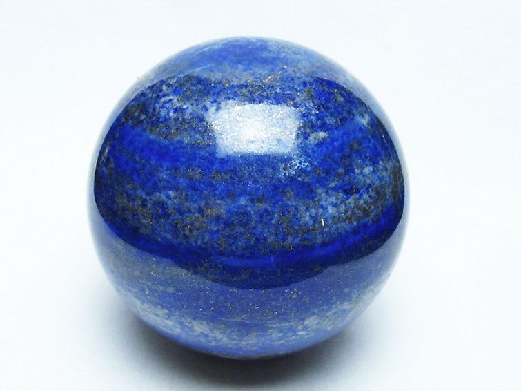 1.1Kgラピスラズリ丸玉 87mm [t574-4336] 1枚目