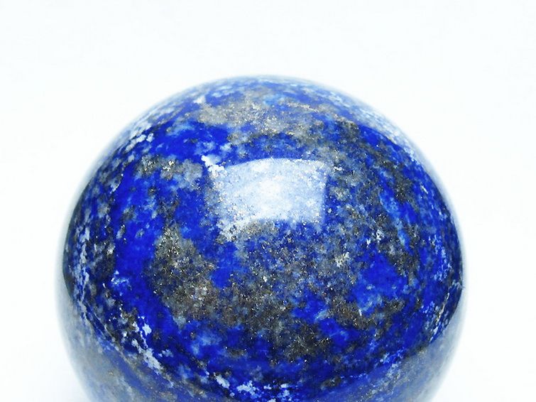 ラピスラズリ丸玉 85mm [t574-4337] 2枚目