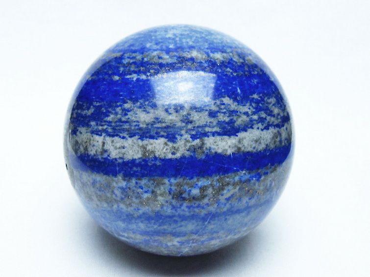 ラピスラズリ丸玉 81mm [t574-4338] 1枚目