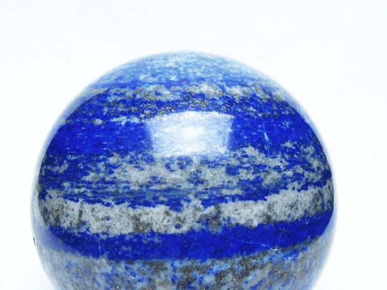 ラピスラズリ丸玉 81mm [t574-4338] 2枚目