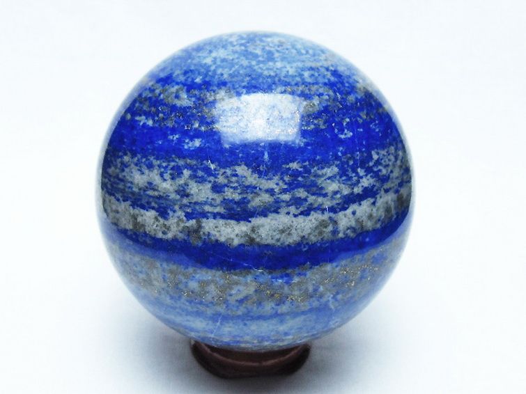 ラピスラズリ丸玉 81mm [t574-4338] 3枚目