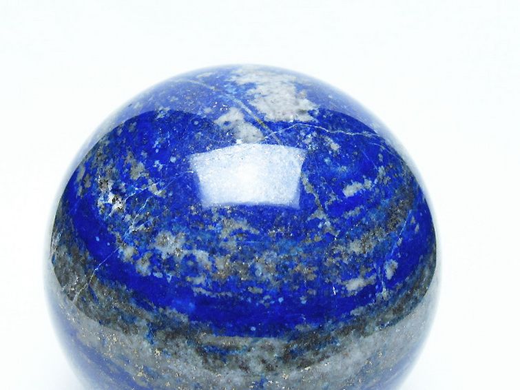 ラピスラズリ丸玉 81mm [t574-4340] 2枚目