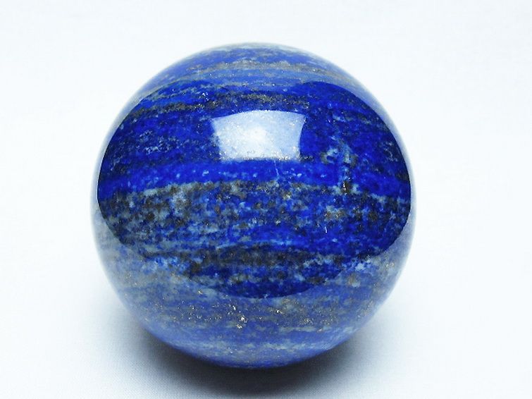ラピスラズリ丸玉 82mm [t574-4341] 1枚目