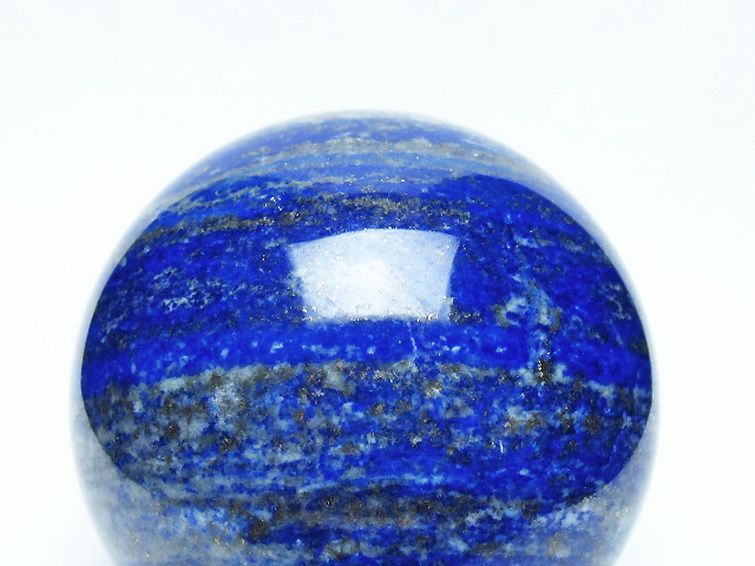 ラピスラズリ丸玉 82mm [t574-4341] 2枚目