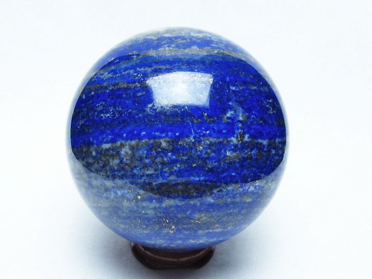 ラピスラズリ丸玉 82mm [t574-4341] 3枚目