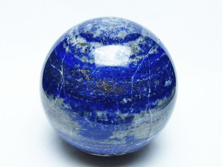 1Kgラピスラズリ丸玉 86mm [t574-4342] 1枚目
