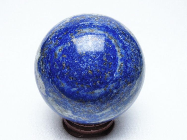 ラピスラズリ丸玉 65mm [t574-4446] 3枚目