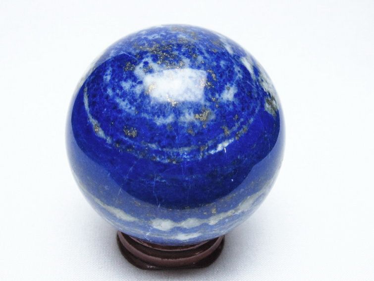 ラピスラズリ丸玉 63mm [t574-4542] 3枚目