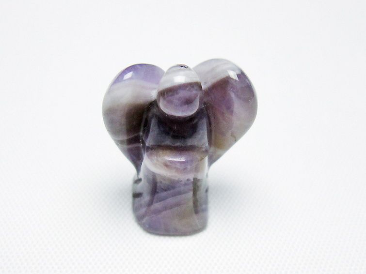 アメジスト天使置物[T585-2649] 1枚目
