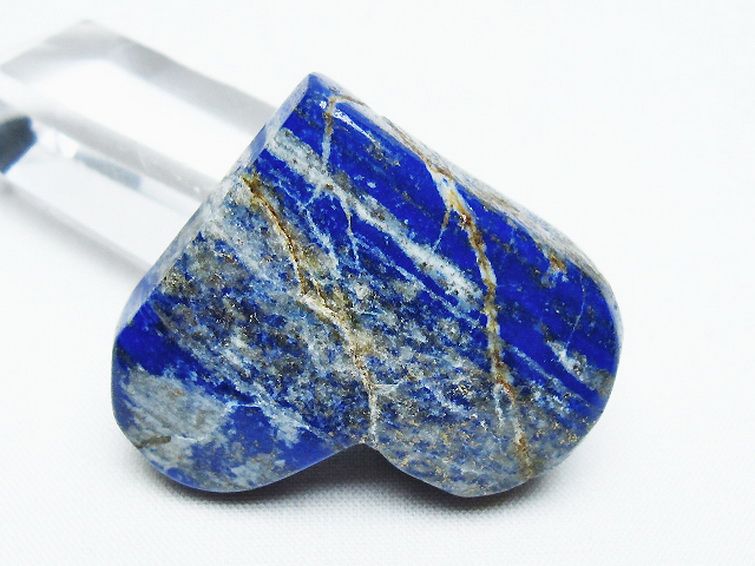 ラピスラズリ ハート 置物[T593-1330] 3枚目