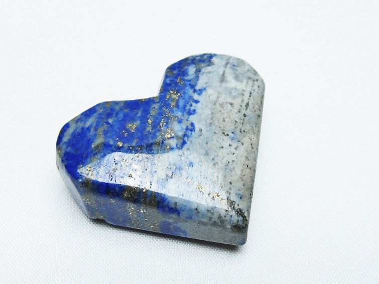 ラピスラズリ ハート 置物[T593-1344] 1枚目