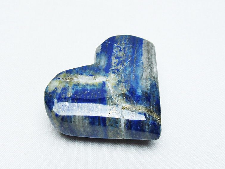 ラピスラズリ ハート 置物[T593-1352] 1枚目
