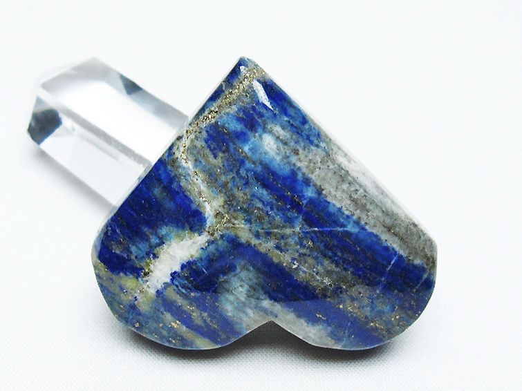 ラピスラズリ ハート 置物[T593-1352] 3枚目