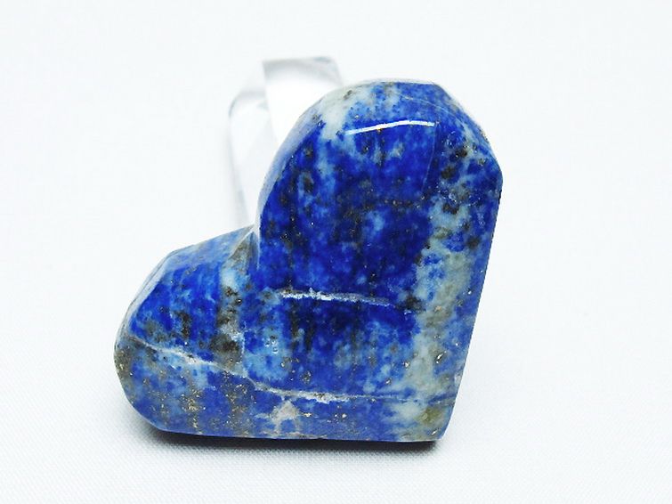 ラピスラズリ ハート 置物[T593-1392] 2枚目