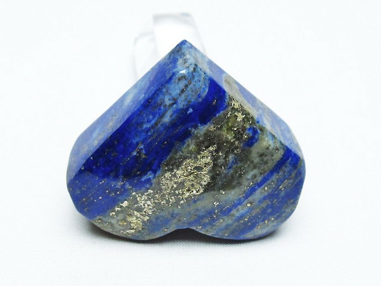 ラピスラズリ ハート 置物[T593-1401]