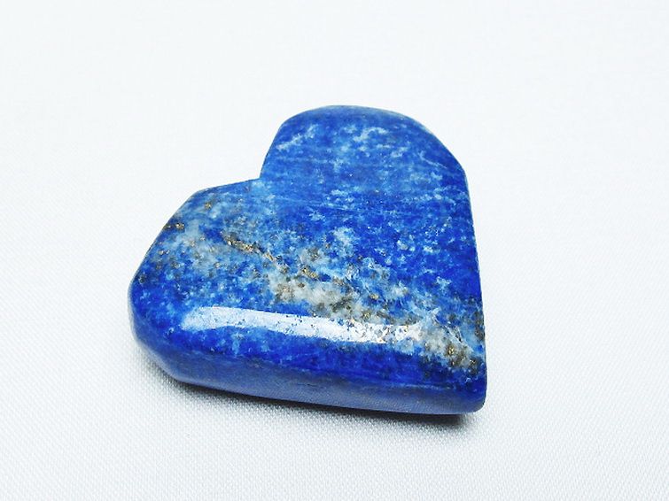 ラピスラズリ ハート 置物[T593-1432] 1枚目