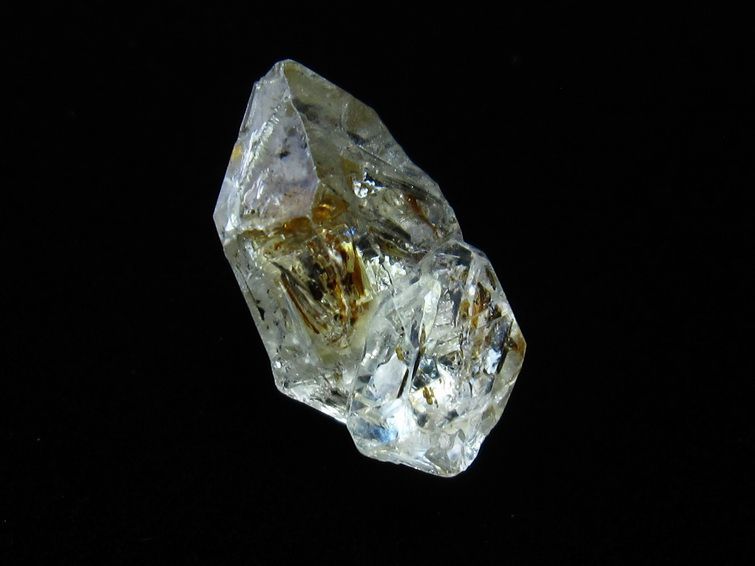 オイルイン ハーキマーダイヤモンド （石油入りハーキマーダイヤモンド） パキスタン産[T596-2923] 3枚目