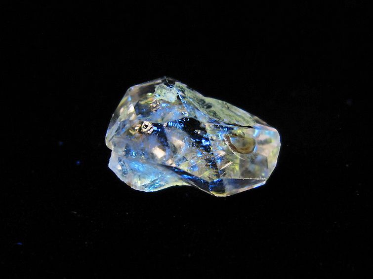 オイルクォーツ （石油入り水晶） パキスタン産[T596-3583] 1枚目