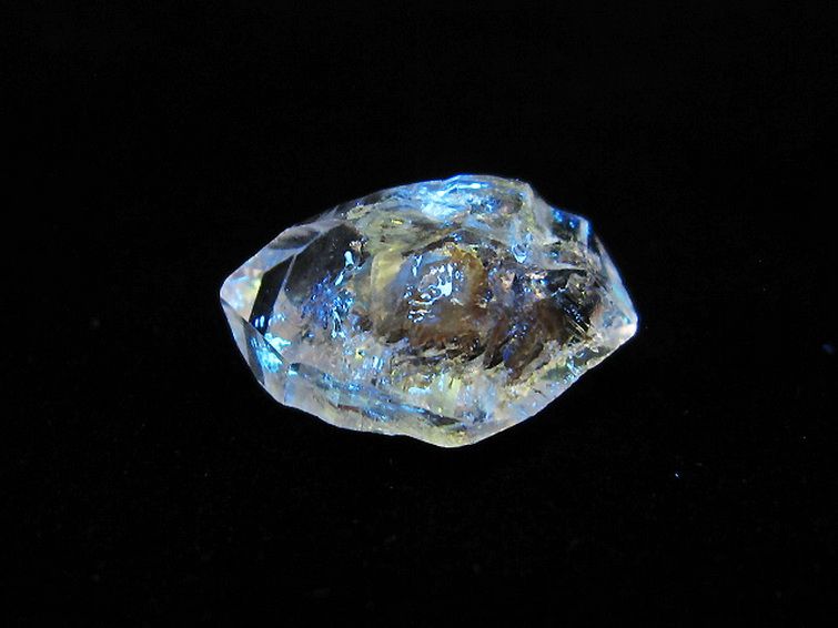 オイルクォーツ （石油入り水晶） パキスタン産[T596-3593] 1枚目