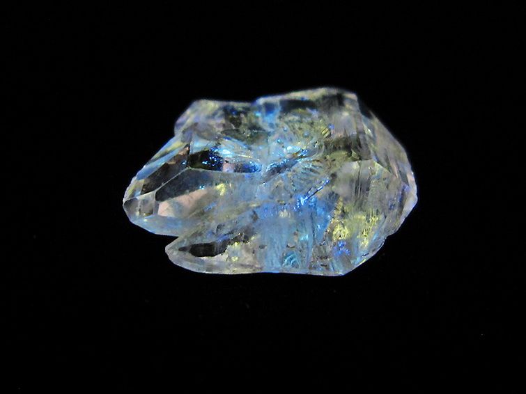 オイルクォーツ （石油入り水晶） パキスタン産[T596-3696] 1枚目