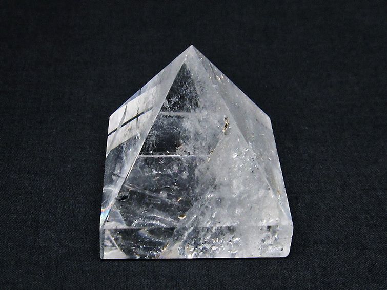 虹入りヒマラヤ水晶ピラミッド[T600-2065] 1枚目