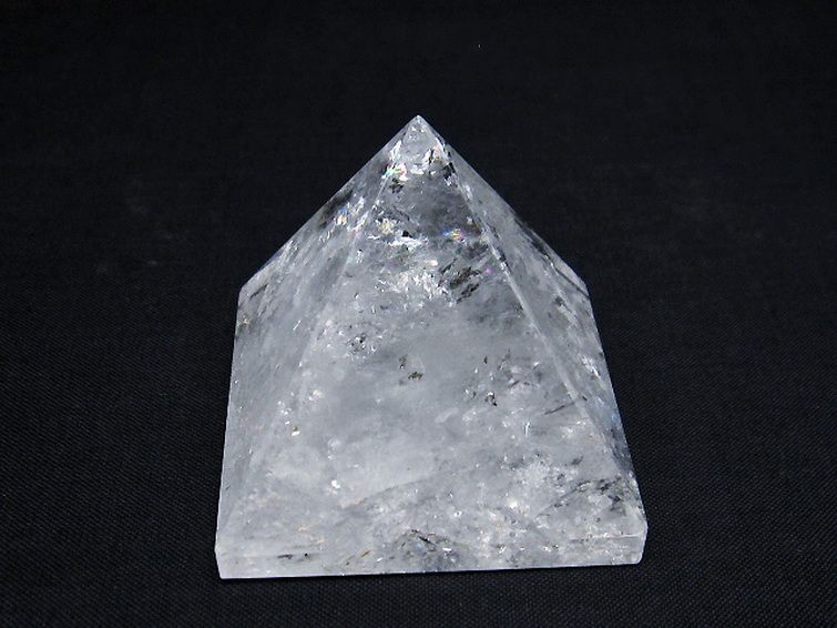 ヒマラヤ水晶ピラミッド[T600-2422] 1枚目