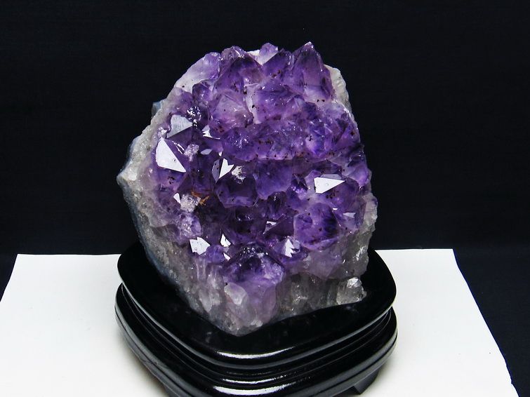 アメジスト 天然石 約2kg クラスター 紫水晶 パワーストーン アメシスト