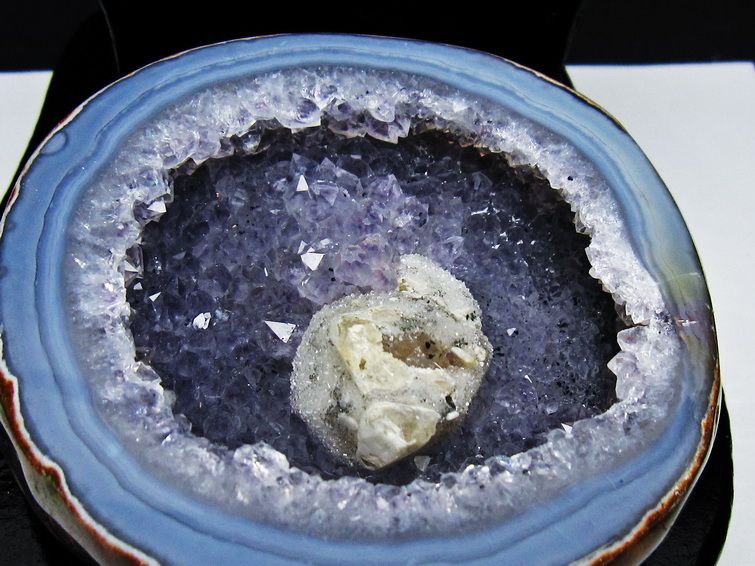 パワーストーン 天然石 ペア水晶トレジャーアメジスト[T604-7722]