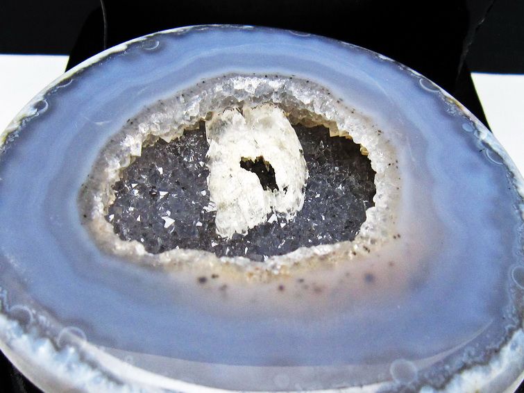 ペア水晶トレジャーメノウ[T604-7747] 2枚目